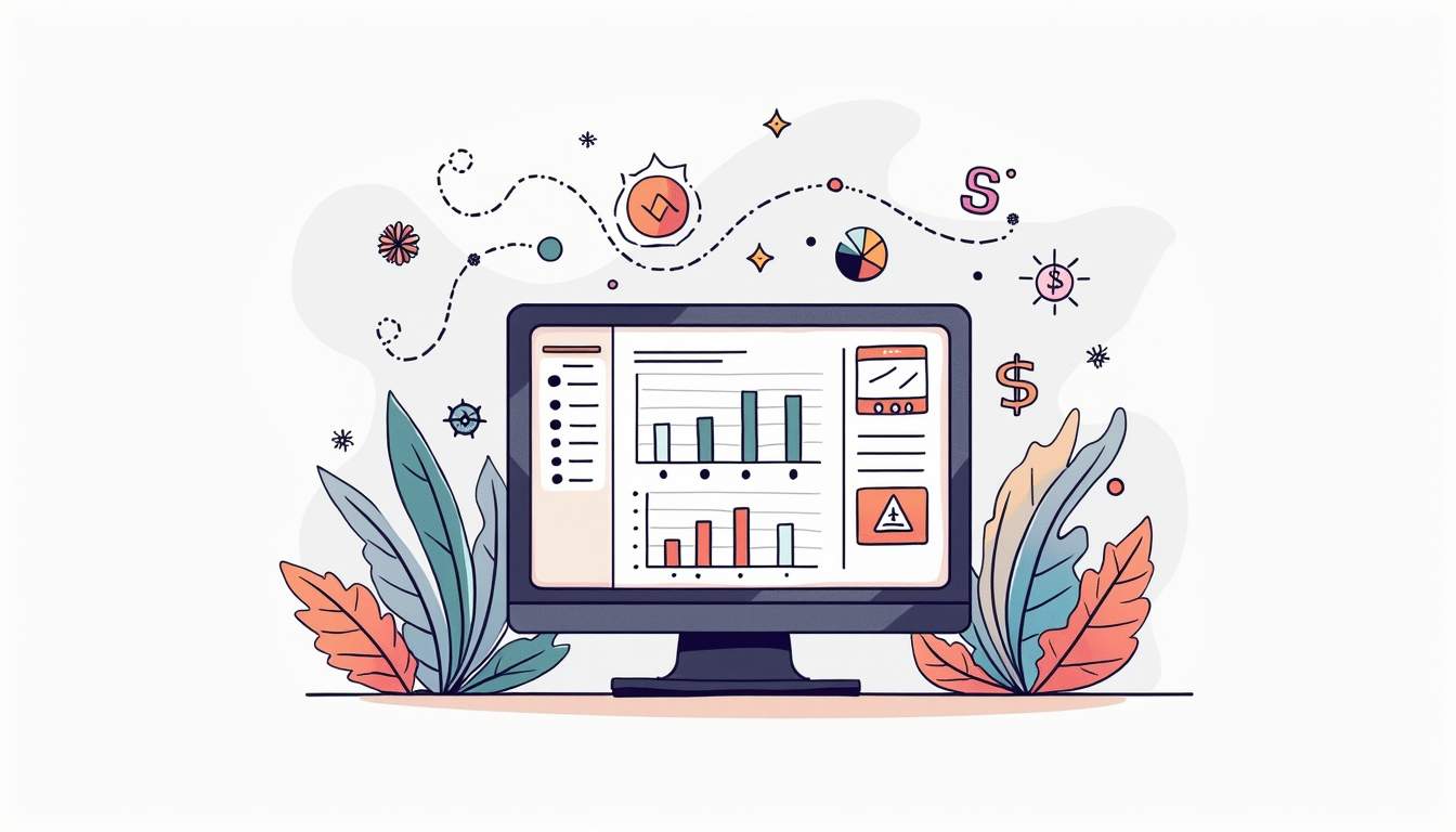 Draw an illustration of a sleek